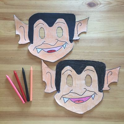 manualidad de máscaras